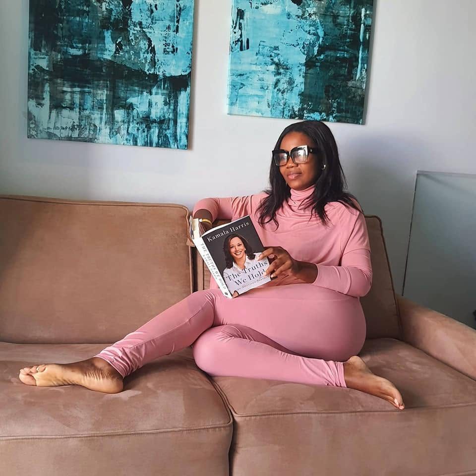 Kadine Reynolds reading The Truths We Hold by Kamala Harris