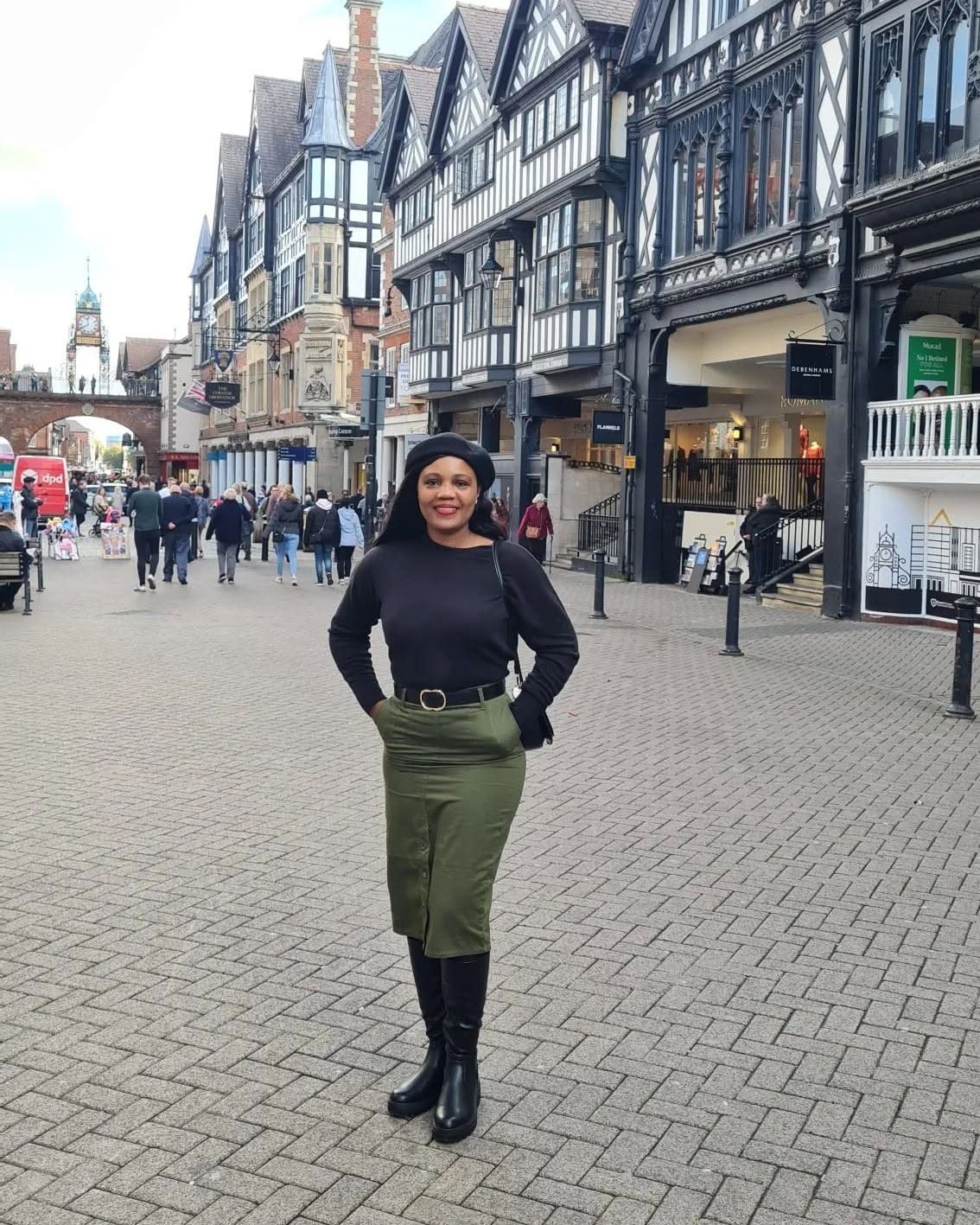Kadine Reynolds in Chester, England