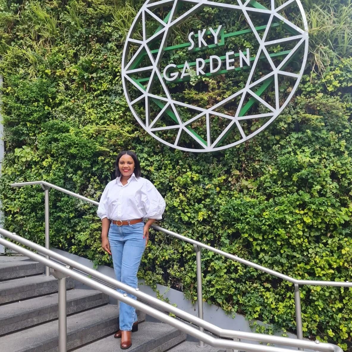 Kadine Reynolds at Sky Garden, London